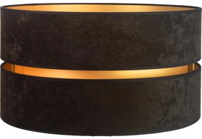 Duolla - Paralume universale DUO E27 diametro 40 cm nero/oro