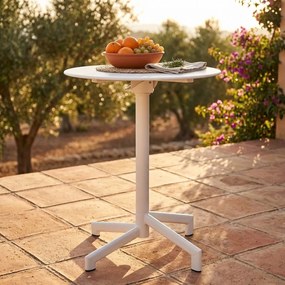 OPERA - tavolo da giardino in acciaio diametro 60