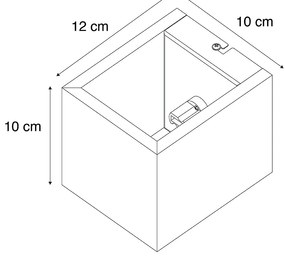 Set da 2 applique intelligenti in legno di noce con WiFi G9 - Transfer