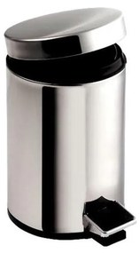 Aqualine - Cestino dei rifiuti SIMPLE LINE 20 l lucido acciaio inossidabile