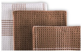Set di 3 asciugamani 50x76 cm Duo Waffle - ZicZac