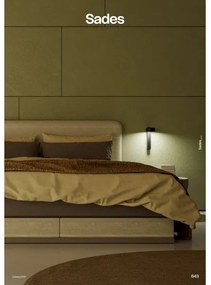 Redo 01-4643 - Applique da parete LED SADES LED/6W/230V CRI 90 USB nero