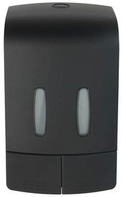 Dispenser di sapone in plastica nero da parete 0,96 l Tartas - Wenko