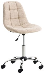 Sedia Da Ufficio Emil Stoff: Comfort E Classe Per İl Tuo Spazio Lavorativo / Creme