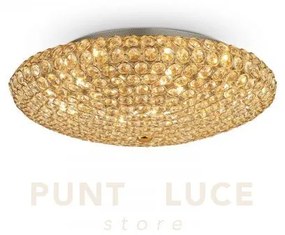 Lampada da soffitto king pl9 oro