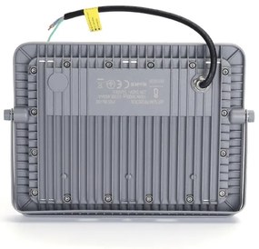 Aigostar - Riflettore LED LED/100W/230V grigio 6500K IP65