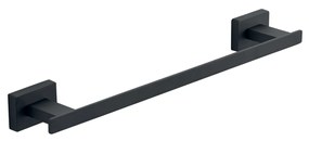 Portasalviette a Parete 35 Cm Gedy "Atena" Nero Opaco