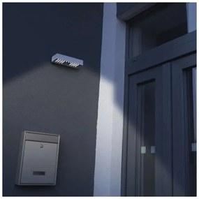 LED Proiettore solare con sensore di movimento LED/3,7V 3000mAh 4000K IP65 bianco