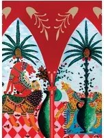 Arte Carta da parati panoramica Armalu - Rosso