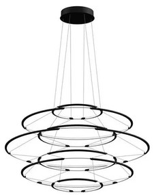 Drop 7 Lampada a Sospensione Matte Black - Nemo Lighting