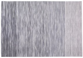Tappeto a pelo corto in colore grigio 160x230 cm KAPAKLI Beliani