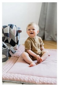 Tappeto da gioco in cotone rosa, 70 x 90 cm - Kindsgut