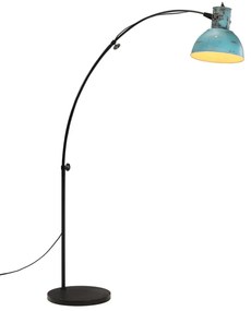 Lampada Da Terra 25 W Blu Anticato 150 Cm E27 /