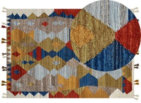 Tappeto kilim lana multicolore 160 x 230 cm ARZAKAN Beliani
