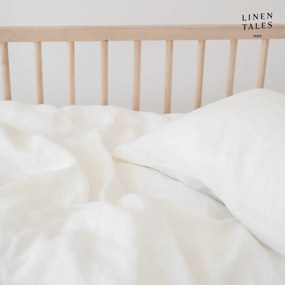 Biancheria da letto per bambini per letto singolo 140x200 cm White - Linen Tales