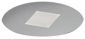 Plafoniera Contemporanea Pixart Metallo Grigio Perla Led 36W