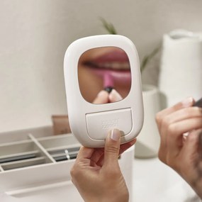 Organizer da bagno beige in plastica per cosmetici Viva – Joseph Joseph