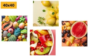 Set di quadri – Frutta succosa