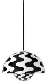 &Tradition - Flowerpot VP7 Lampada a Sospensione Black/White &Tradition