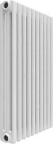 Termosifone in acciaio tubolare 3 colonne 10 elementi interasse 700 mm EQUATION Componibile Bianco lucido 9010