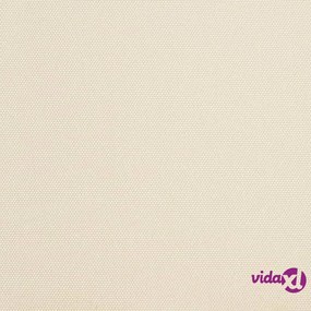 vidaXL Tendone Parasole in Tela Crema 450x300 cm
