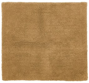 Tappeto da bagno marrone cognac 60x60 cm Riva - Tiseco Home Studio