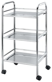 WENKO 12285100 - Carrello EXCLUSIVE 41x75 cm cromo lucido