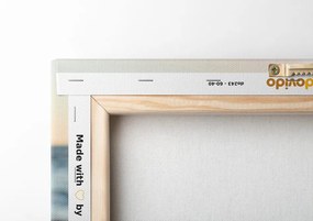 Quadro su tela – Bevanda rinfrescante sulla spiaggia