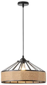 Lampadario a sospensione con filo 1xE27/15W/230V beige