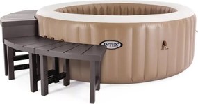 Intex - panchina per spa 2 pezzi medi e 2 pezzi piu' alti - cod. 28515
