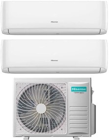 Hisense - Condizionatore Dual Split Hi-Comfort 9+18 con 3AMW72U4RJC R-32 Wi-Fi Integrato