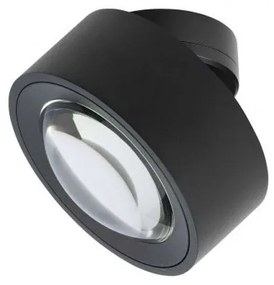 Easy Lens W120 Applique da Parete/Plafoniera Dim-to-Warm 1800-2700K Nero - Antid