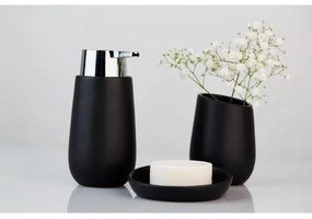 WENKO 23653100 - Portasapone BADI 11,5x3 cm nero