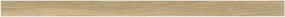 Piastrella battiscopa FIEMME in gres porcellanato beige chiaro opaco L 120 x H 6.5 cm x Sp 6 mm confezione da 18 ml