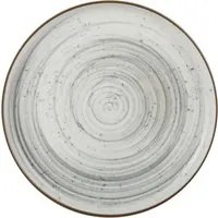 Piatto frutta in ceramica 20 cm avorio Vortex Nordic Brillo