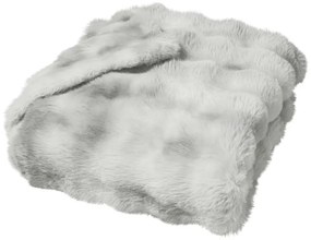 Coperta grigia in micropile 180x220 cm Mounty – douceur d'intérieur