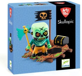 Arty Toys - Pirata Skull con zattera e cassa