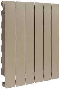 Radiatore acqua calda PRODIGE MODERN in alluminio, 6 elementi, interasse 600 mm, bronze