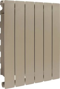 Termosifone in alluminio 6 elementi interasse 600 mm PRODIGE MODERN bronze