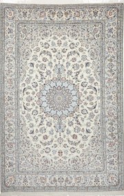 Nain Tappeto persiano 200 x 310 Beige (Iran) Annodato A Mano