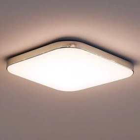 Plafoniera LED NEMO LED/36W/230V 50x50 cm cromo lucido