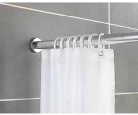 WENKO 24888100 - Asta doccia LUZ 185 x 2,8 cm, acciaio inox / cromo lucido