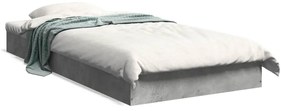Giroletto Grigio Cemento 90x200 Cm İn Legno Multistrato /