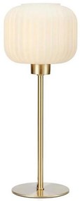 Markslöjd 108120 - Lampada da tavolo SOBER 1xE27/60W/230V ottone