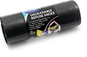 Sacchetti della spazzatura compostabili 20 pz 90 l – Addis
