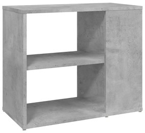 Credenza grigio cemento 60x30x50 cm in truciolato