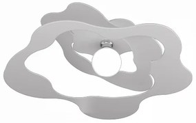 Ripples plafoniera d.70 cm. 1 luce bianco 1158-pl70-bi