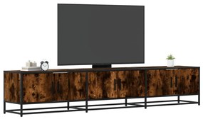 Mobile Tv Rovere Fumo 210x35x41 Cm İn Truciolato /
