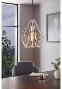 Lampadario Design Carlton grigio E27 EGLO