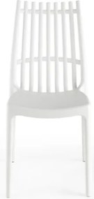 Sedia bianca impilabile - interni ed esterni LILA 2 sedie